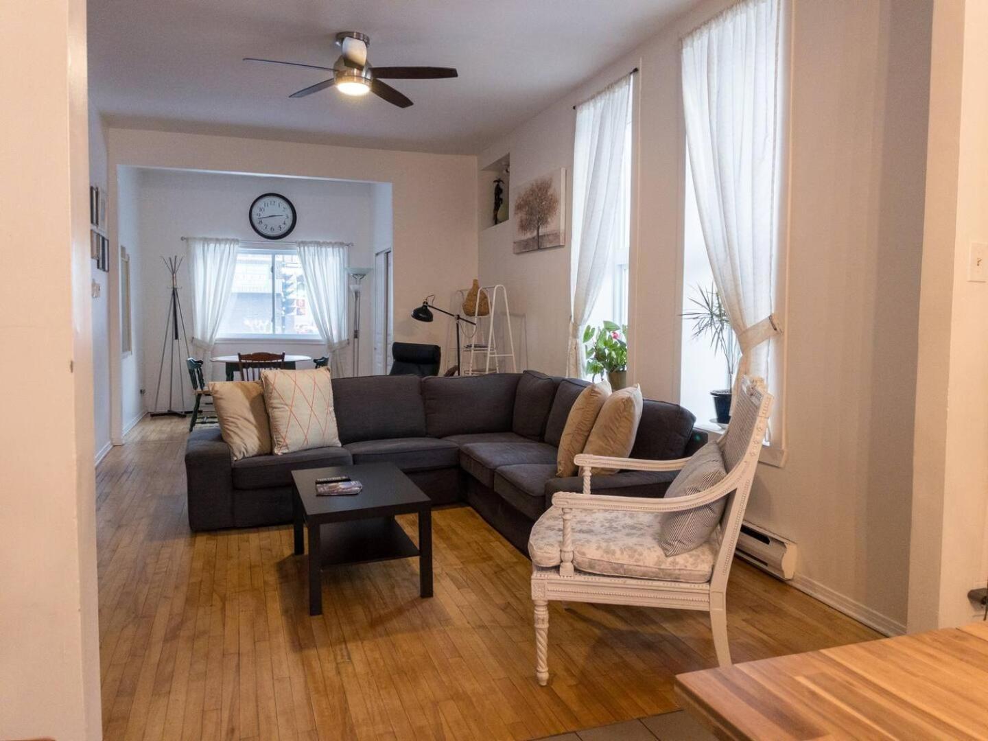 Perfect For Groups Big Livingroom 2 Backyard 3Br Монреаль Экстерьер фото